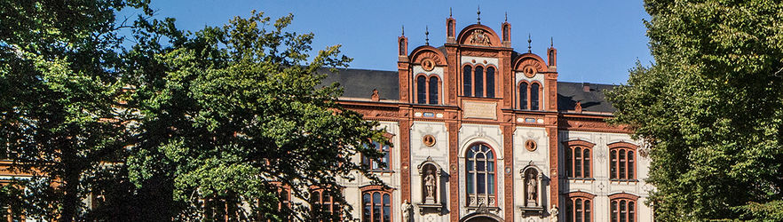 Foto Hauptgebäude Universität Rostock